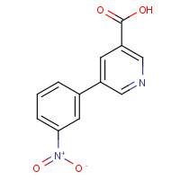 898907-67-0 5-(3-nitrophenyl)pyridine-3-carboxylic acid chemical structure