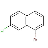 29016-72-6 1-bromo-7-chloronaphthalene chemical structure