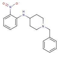 7255-89-2 1-benzyl-N-(2-nitrophenyl)piperidin-4-amine chemical structure