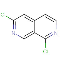 1335053-95-6 1,6-dichloro-2,7-naphthyridine chemical structure