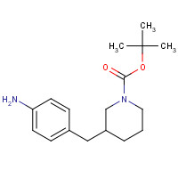331759-58-1 tert-butyl 3-[(4-aminophenyl)methyl]piperidine-1-carboxylate chemical structure