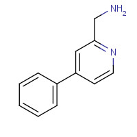 94413-67-9 (4-phenylpyridin-2-yl)methanamine chemical structure