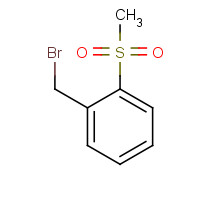82657-74-7 1-(bromomethyl)-2-methylsulfonylbenzene chemical structure