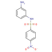 333737-28-3 N-(3-aminophenyl)-4-nitrobenzenesulfonamide chemical structure