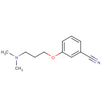 209538-81-8 3-[3-(dimethylamino)propoxy]benzonitrile chemical structure