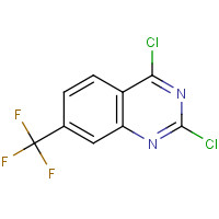 396-02-1 2,4-dichloro-7-(trifluoromethyl)quinazoline chemical structure