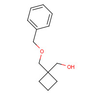 568591-39-9 [1-(phenylmethoxymethyl)cyclobutyl]methanol chemical structure