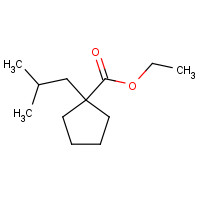 1263198-76-0 ethyl 1-(2-methylpropyl)cyclopentane-1-carboxylate chemical structure