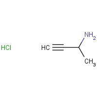 42105-26-0 but-3-yn-2-amine;hydrochloride chemical structure