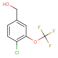 886500-89-6 [4-chloro-3-(trifluoromethoxy)phenyl]methanol chemical structure