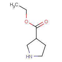 72925-15-6 ethyl pyrrolidine-3-carboxylate chemical structure