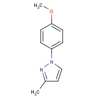 68338-28-3 1-(4-methoxyphenyl)-3-methylpyrazole chemical structure