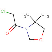 1337882-53-7 2-chloro-1-(4,4-dimethyl-1,3-oxazolidin-3-yl)ethanone chemical structure