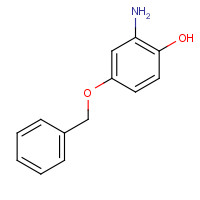 102580-07-4 2-amino-4-phenylmethoxyphenol chemical structure