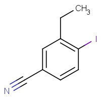 1034688-97-5 3-ethyl-4-iodobenzonitrile chemical structure
