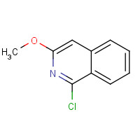 16535-95-8 1-chloro-3-methoxyisoquinoline chemical structure