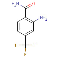 713-41-7 2-amino-4-(trifluoromethyl)benzamide chemical structure