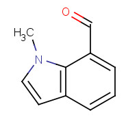 69047-36-5 1-methylindole-7-carbaldehyde chemical structure