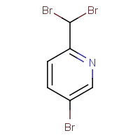 364794-27-4 5-bromo-2-(dibromomethyl)pyridine chemical structure