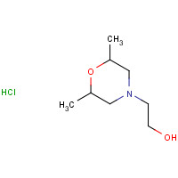 1260656-90-3 2-(2,6-dimethylmorpholin-4-yl)ethanol;hydrochloride chemical structure