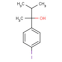 885129-91-9 2-(4-iodophenyl)-3-methylbutan-2-ol chemical structure