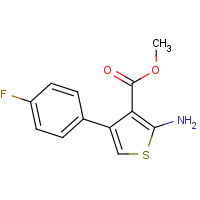 350997-12-5 methyl 2-amino-4-(4-fluorophenyl)thiophene-3-carboxylate chemical structure