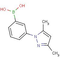 1025735-46-9 [3-(3,5-dimethylpyrazol-1-yl)phenyl]boronic acid chemical structure