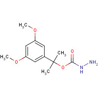 39508-00-4 2-(3,5-dimethoxyphenyl)propan-2-yl N-aminocarbamate chemical structure