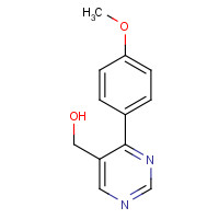 1263281-18-0 [4-(4-methoxyphenyl)pyrimidin-5-yl]methanol chemical structure