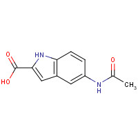 199805-80-6 5-acetamido-1H-indole-2-carboxylic acid chemical structure