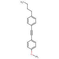 35684-12-9 1-butyl-4-[2-(4-methoxyphenyl)ethynyl]benzene chemical structure