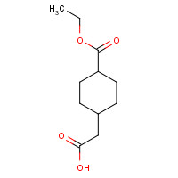 218779-77-2 2-(4-ethoxycarbonylcyclohexyl)acetic acid chemical structure