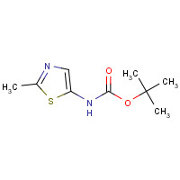936361-25-0 tert-butyl N-(2-methyl-1,3-thiazol-5-yl)carbamate chemical structure