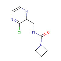 1326280-66-3 N-[(3-chloropyrazin-2-yl)methyl]azetidine-1-carboxamide chemical structure