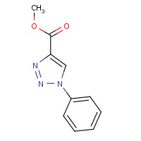 2055-52-9 methyl 1-phenyltriazole-4-carboxylate chemical structure
