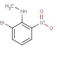 1004618-77-2 2-bromo-N-methyl-6-nitroaniline chemical structure