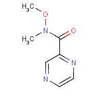317335-26-5 N-methoxy-N-methylpyrazine-2-carboxamide chemical structure