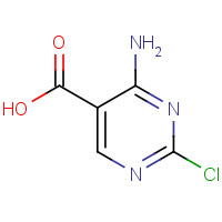 773109-69-6 4-amino-2-chloropyrimidine-5-carboxylic acid chemical structure