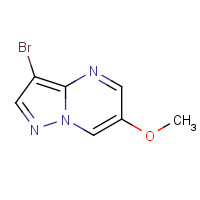1314893-99-6 3-bromo-6-methoxypyrazolo[1,5-a]pyrimidine chemical structure