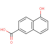2437-18-5 5-hydroxynaphthalene-2-carboxylic acid chemical structure
