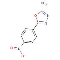 22815-99-2 2-methyl-5-(4-nitrophenyl)-1,3,4-oxadiazole chemical structure