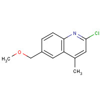 952435-23-3 2-chloro-6-(methoxymethyl)-4-methylquinoline chemical structure