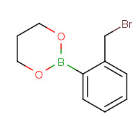 174900-86-8 2-[2-(bromomethyl)phenyl]-1,3,2-dioxaborinane chemical structure