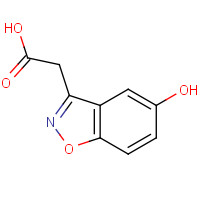 34173-03-0 2-(5-hydroxy-1,2-benzoxazol-3-yl)acetic acid chemical structure