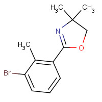 868975-15-9 2-(3-bromo-2-methylphenyl)-4,4-dimethyl-5H-1,3-oxazole chemical structure