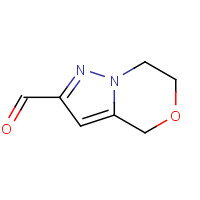 623565-59-3 6,7-dihydro-4H-pyrazolo[5,1-c][1,4]oxazine-2-carbaldehyde chemical structure