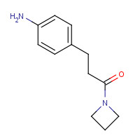 1374666-20-2 3-(4-aminophenyl)-1-(azetidin-1-yl)propan-1-one chemical structure