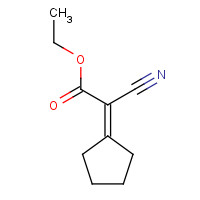 5407-83-0 ethyl 2-cyano-2-cyclopentylideneacetate chemical structure