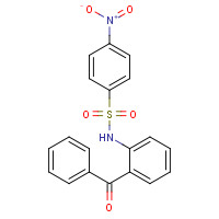 628301-24-6 N-(2-benzoylphenyl)-4-nitrobenzenesulfonamide chemical structure