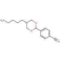 74240-66-7 4-(5-pentyl-1,3-dioxan-2-yl)benzonitrile chemical structure